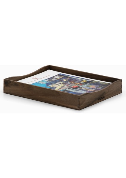 Dergilik & Evrak Rafı- Ceviz & Huş Ağacından indirimleri