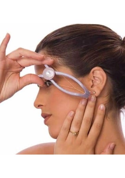 İpli Tüy Alma Aleti Pratik ve Kullanışlı Yüz Tüy Alma Aparatı