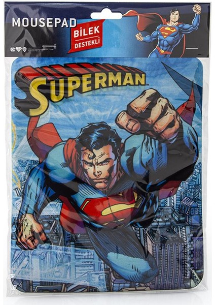 Mouse Pad Lisanslı Süpermen