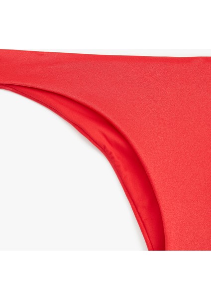 Parlak Yüksek Bel Brazilian Bikini Altı
