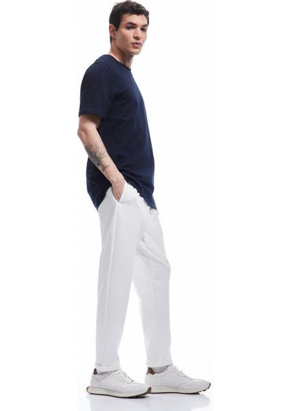 Katlamalı Paça Cep Detaylı Beli Bağcıklı Eşofman Pantolon