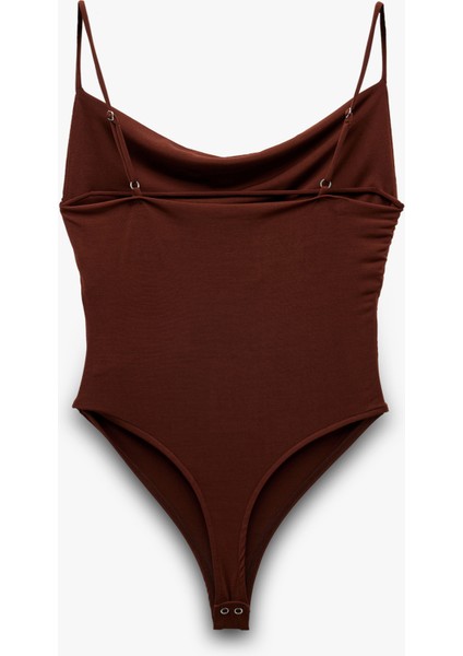 Degaje Yaka Slim Fit Drapeli Askılı Çıtçıtlı Body fiyatları