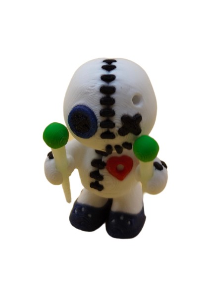 Voodoo Bebek - 3D Dekoratif Figür