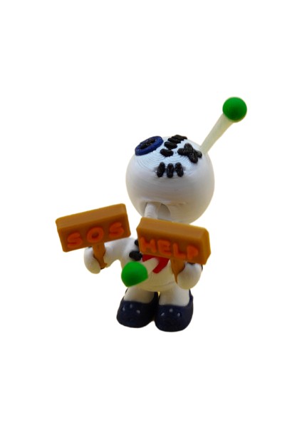 Voodoo Bebek - 3D Dekoratif Figür