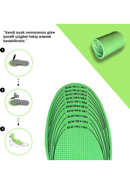 BC06 | Esnek Yapılı Ayakkabı Tabanı, Enerjiyi Geri Dönüştüren ve Tüm Ayakkabılar için İç Tabanlık fırsatları