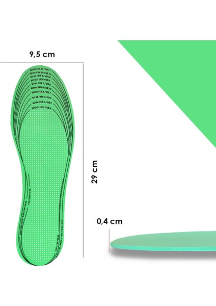 BC06 | Esnek Yapılı Ayakkabı Tabanı, Enerjiyi Geri Dönüştüren ve Tüm Ayakkabılar için İç Tabanlık