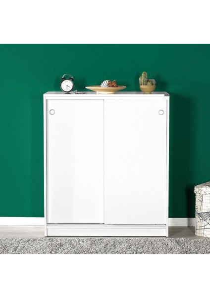 Adore Diamond 5 Raflı Sürgülü Dolap ADR-322-BB-1 Beyaz fiyatları