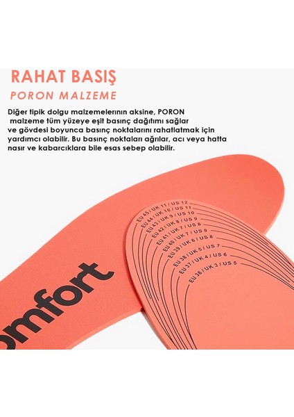 BC07 | Yumuşak Konfor Ayakkabı Tabanı, Yastıklama Sağlayan Tüm Ayakkabılar için Rahat İç Tabanlık modelleri