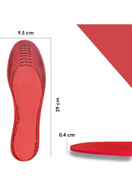 BC07 | Yumuşak Konfor Ayakkabı Tabanı, Yastıklama Sağlayan Tüm Ayakkabılar için Rahat İç Tabanlık