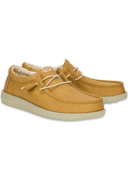 40700 Wally Stretch Canvas Hardal Erkek Ayakkabı
