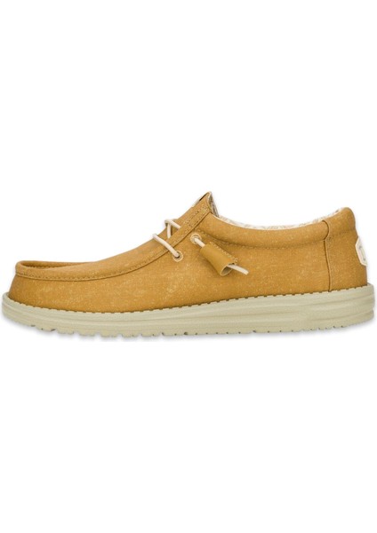 40700 Wally Stretch Canvas Hardal Erkek Ayakkabı