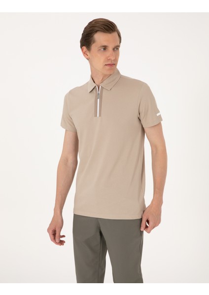 Erkek Grı Slim Fit Tişört 50302623-VR243 modelleri
