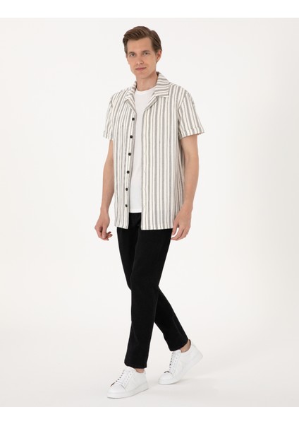 Erkek Siyah Slim Fit Jean Pantolon 50308928-VR046 modelleri