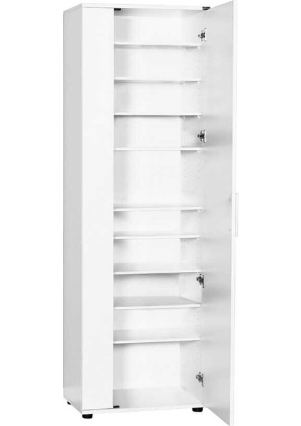 Adore Porto 10 Bölmeli 2 Kapılı Aynalı Ayakkabı Dolabı SHC-629-BB-2 Beyaz fırsatları
