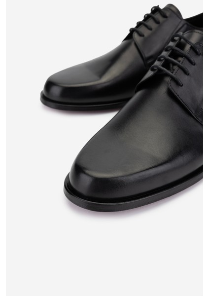 Erkek Hakiki Deri Siyah Deri Klasik Ayakkabı 183 VAL-40006 Erk Ayk Y25 Sıyah Dr modelleri