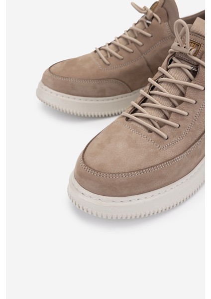 Erkek Hakiki Deri Vizon Nubuk Sneakers & Spor Ayakkabı 298 VAL-9169-F412 Erk Ayk Y25 Vızon Nbk modelleri