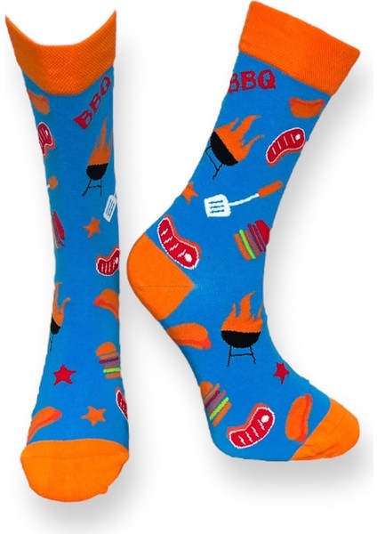 5'li Unisex Esnek Futbol Doğa Desenli Karışık Renkli Nefes Alabilen Soket Çoraplar modelleri