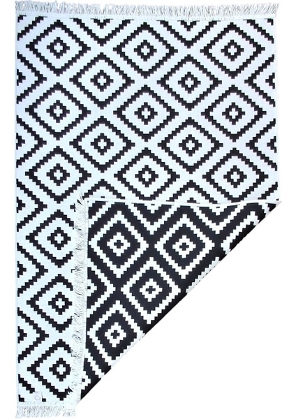 Staywithlove Kilim Çift Taraflı Dokuma Kilim Çamaşır Makinesinde Yıkanabilir Dokuma Kilim ,yolluk