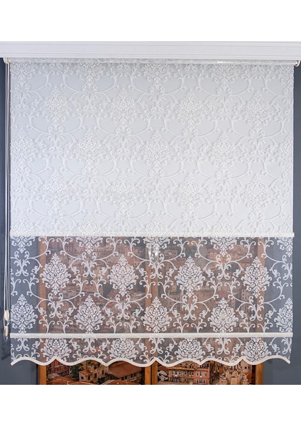 Çift Mekanizmalı Simli Tül Stor Perde fiyatları