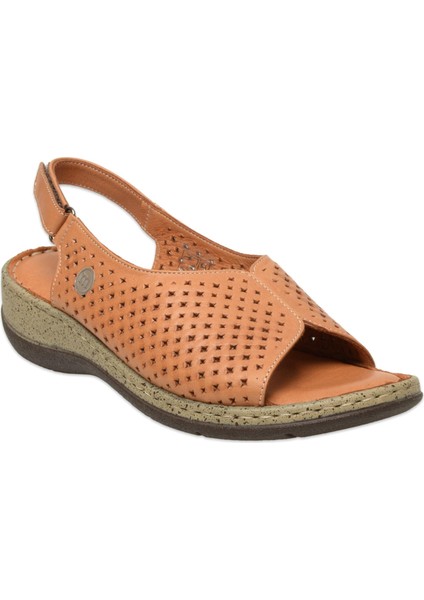 D25YS-2870 Günlük Taba Kadın Sandalet