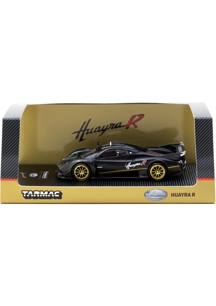 Works 1/64 Pagani Huayra R Matt Black Carbon Fiber