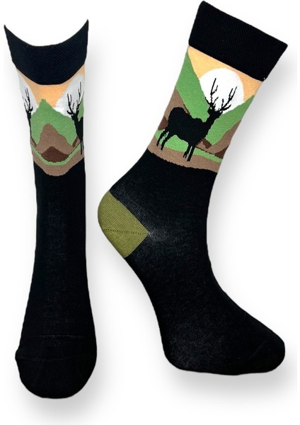 5'li Unisex Esnek Eğlenceli Tasarım Karışık Renkli Nefes Alabilen Soket Çoraplar indirimleri