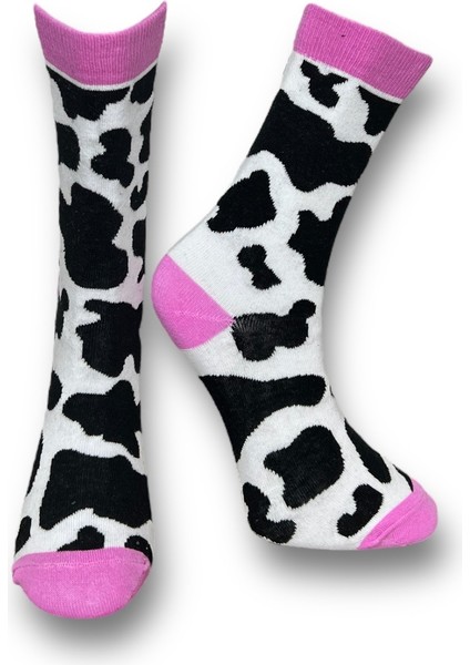 5'li Unisex Esnek Inek Tilki Pati Ayı ve Civciv Desenli Karışık Renkli Nefes Alabilen Soket Çoraplar fiyatları