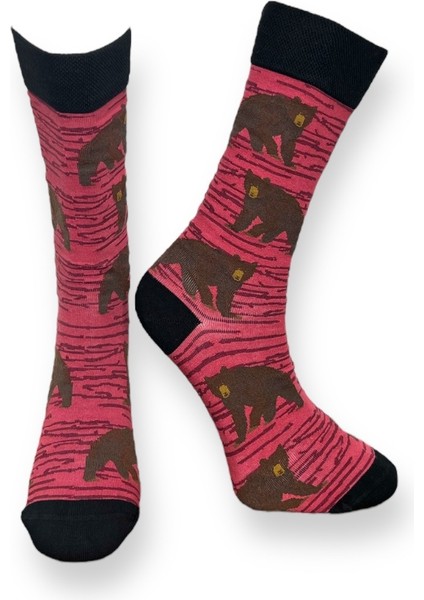 5'li Unisex Esnek Hamster Penguen Ayı ve Civciv Desenli Karışık Renkli Nefes Alabilen Soket Çoraplar fırsatları