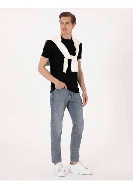 Erkek Mavi Slim Fit Jean Pantolon 50302709-VR036