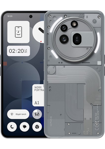Phone (3a) Pro 256 GB 12 GB Ram (Nothing Türkiye Garantili) Gri