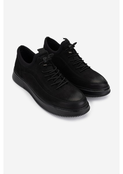 Erkek Hakiki Deri Siyah Nubuk Sneakers & Spor Ayakkabı 298 VAL-9169-F412 Erk Ayk Y25 Sıyah Nbk fiyatları