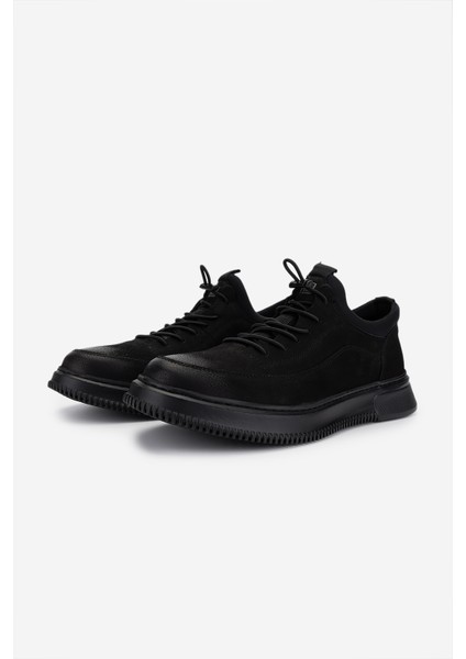Erkek Hakiki Deri Siyah Nubuk Sneakers & Spor Ayakkabı 298 VAL-9169-F412 Erk Ayk Y25 Sıyah Nbk indirimleri