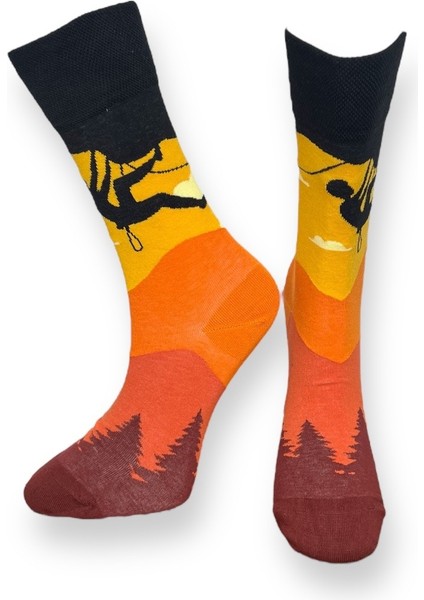 5'li Unisex Esnek Eğlenceli Tasarım Karışık Renkli Nefes Alabilen Soket Çoraplar fırsatları