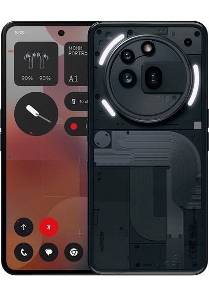 Phone (3a) Pro 256 GB 12 GB Ram (Nothing Türkiye Garantili) Siyah
