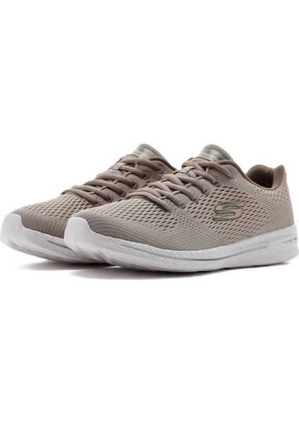 Burst Memory Foam Womens Sneaker Hafızalı Taban Kadın Günlük Spor Ayakkabı Bej
