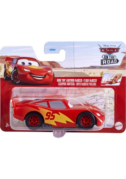 Mattel Cars Çek-Bırak Araba Road Trıp Lıghtning Mcqueen HGL51-HNR89