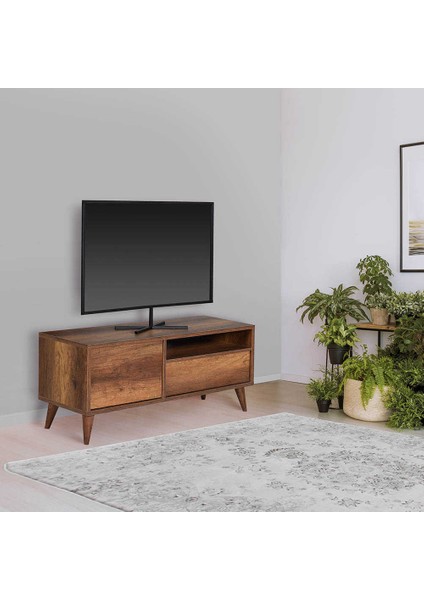 Adore Retro Çekmeceli Tv Sehpası-Oslo Ceviz