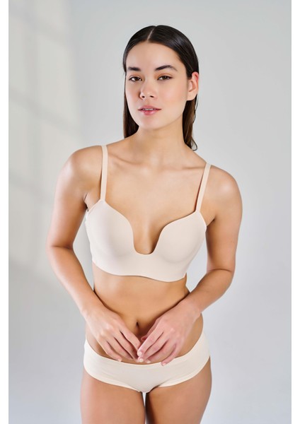 Yeni Inci Iz Yapmayan Balensiz Dolgulu Hafif Sütyen BR106 fırsatları