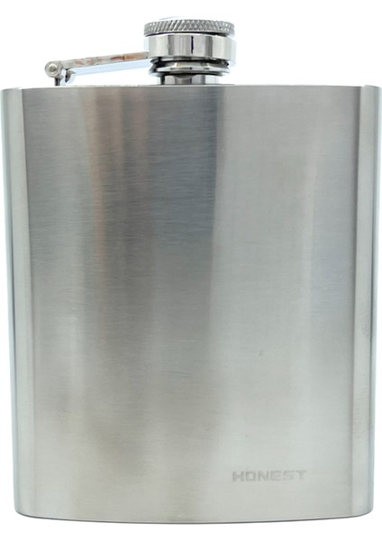 Paslanmaz Çelik Cep Matarası - 7 Oz