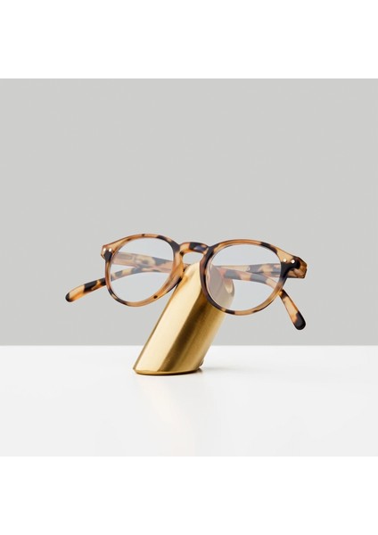 Paslanmaz Çelik Gözlük Standı - Eyewear Stand Brass Altın fırsatları