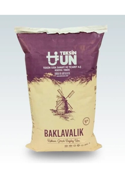 Özel Amaçlı Buğday Unu Baklavalık | 5 kg