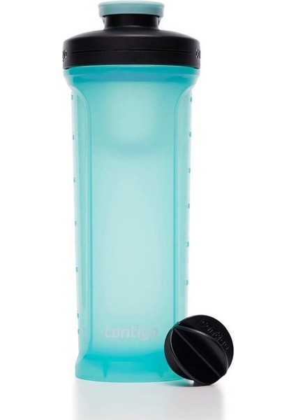 Turkuaz Mavi Plastik Shake & Go 2.0 820 ml Hızlı Karıştırıcı