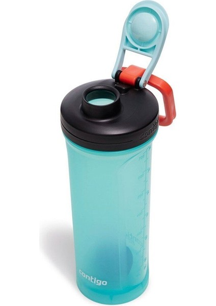 Turkuaz Mavi Plastik Shake & Go 2.0 820 ml Hızlı Karıştırıcı