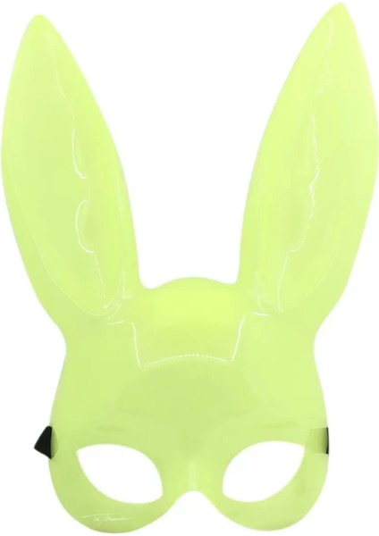 Karanlıkta Yanan Glow Floresan Tavşan Maskesi 32X22 cm (4172) fırsatları