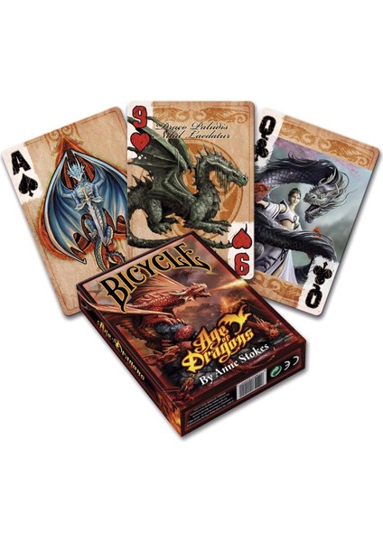 ® Age Of Dragons - Anne Stokes Oyun Iskambil Kartı modelleri