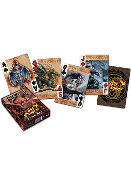 ® Age Of Dragons - Anne Stokes Oyun Iskambil Kartı fırsatları