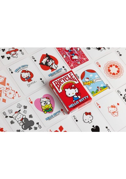 ® Hello Kitty 50TH Anniversary Oyun Iskambil Kartı