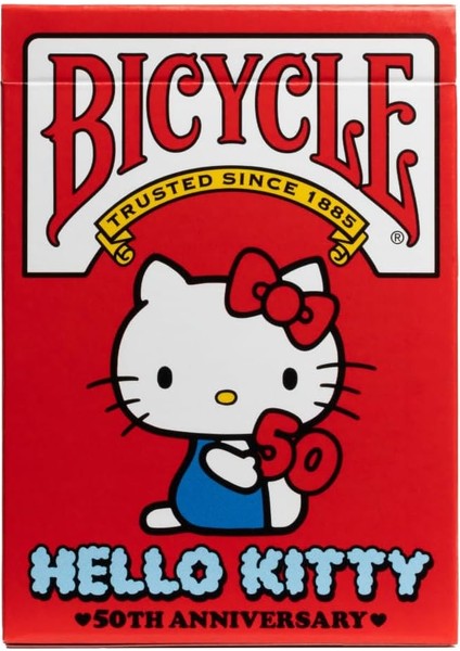 ® Hello Kitty 50TH Anniversary Oyun Iskambil Kartı