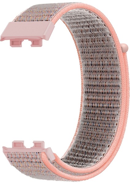 Huawei Band 8 / 9 / 10 Uyumlu Hasır Örgü Ince Kumaş Cırtlı Kordon Bileklik modelleri