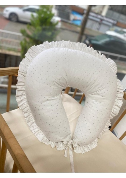 Elite Fırfırlı Emzirme Yastığı Pamuklu Oeko-Tex Sertifikalı 1 Adet modelleri
